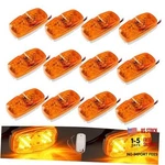 Pcs Rv Trailer Marker Led Light, Bullseye/tiger Eye/double Bubble 12*AMBER. Fixed Price $43.45.