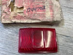 1949 Plymouth Nos Mopar Tailight Stop Lens 1244752. Fixed Price $75.00.
