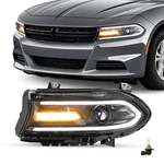 For 2015-2022 Dodge Charger Halogen W/led Drl Projector Headlight Driver Side. Fixed Price $89.99.