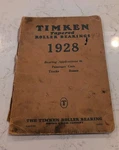 Vintage 1928 Timken Tapered Rolling Bearing Applications Book Car Truck Bus. Fixed Price $39.99.