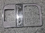 59-62 C1 Corvette 4-SPEED Floor Shifter Plate Bezel-gm #3757865--SURVIVOR. Fixed Price $44.95.