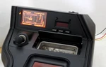 1979-1986 Ford Mustang Black Center Console And Information Clock Armrest. Fixed Price $675.00.
