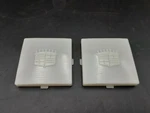 69 70 Cadillac Deville Interior Rear Sail Panel Courtesy Light Lens Set New. Fixed Price $100.00.