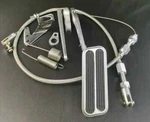 1930'S-1950'S Ford Chevy Street Rod Firewall Gas Pedal +24" Ss Cable &spring Set. Fixed Price $60.78.