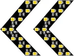2PCS 14-SMD Arrow Panel Lights, Concealed Marker Clearanc Color: White. Fixed Price $15.99.