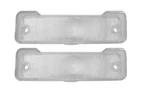Usa-made! 1966-67 Chevy Ii & Nova Parking Lens Pair, Clear New Trimparts!. Fixed Price $63.89.