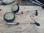 2 Vintage Unity Spot Search Lights Model S04 Parts Missing Up See Pictures. Fixed Price $115.00.