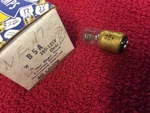 B5A NE17 Neon Orange Glow Specialty Light Bulb Double-con New Old Stock Pc. Fixed Price $7.50.
