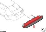 Genuine Bmw G70 735I 740DX 740I 750EX 760IX 3RD Brake Light 63259464193. Fixed Price $246.78.