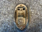 Lucas Chrome Right Tail Light Base L549 For Early Morris Minor 574906 STK4. Fixed Price $26.91.