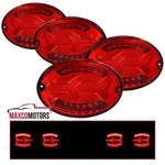 Red Tail Lights Fits 1997-2004 Chevy Corvette C5 Led Tube Brake Signal Lamps 4PC. Fixed Price $149.49.