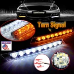 2X Arrow 18 Led Drl Daytime Running Lights Turn Signals For Lincoln Mkz Volvo Xc. Fixed Price $20.89.