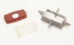 1966 Ford Galaxie Ltd Tail Light Center With Glass Lens Orig. Used SAE-R-66 Fd. Fixed Price $10.00.