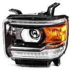 Left Projector Headlights W/ Led Drl For Gmc Sierra 1500 2500HD 3500HD 2014-2019. Fixed Price $125.99.