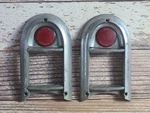 Vintage Pair 1950S Oldsmobile Tail Light Bezel Stimsonite Gm 5939262. Fixed Price $25.00.