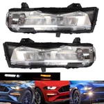 Pair 2018-2023 Ford Mustang Clear Bumper Led Drl Fog Lights Turn Signal Lamp. Fixed Price $189.39.