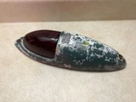Truck Lamp Pilot 6209A Semi Light Bus Big Vintage Signal Red Glass Marker Cab. Fixed Price $99.95.