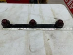 Vintage Arrow Light Bar Red Glass Lenses Semi Travel Trailer Truck Bus Van Panel. Fixed Price $59.95.