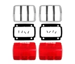 Mustang Tail Light Bezel & Lens Kit 1964 1965 1966 - Scott Drake. Fixed Price $78.95.