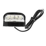 3"X1.6" Surface-mount 4 Led Trailer License Plate Lights Black 10V-30V Dot/sae. Fixed Price $12.95.