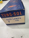 Vintage Tung-sol Auto Lamp Bulbs NO.1196 12V. 50 C.p. Dc. Original Box. Fixed Price $18.95.