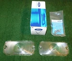 61-4 Galaxie F100 64-65 Thunderbird Fairlane 64-67 Comet Nos Parking Lamp Lenses. Fixed Price $109.00.