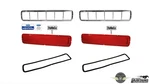 1968 1969 1970 Shelby Mustang Tail Light Bezel, Lens & Gasket Kit Ford Tooling. Fixed Price $399.99.