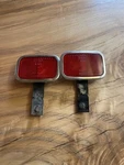 Oem Vw Hella R365 1968, & 1970 Rear Bumper Reflectors 113 945 103A. Fixed Price $135.00.