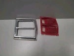 1969 Dodge Dart Rh Taillight Bezel And Lens - 2930140 2930138. Fixed Price $43.00.