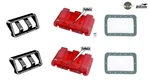 1967 1968 Ford Mustang Tail Light Fomoco Lenses + Gaskets Housing Seals Kit. Fixed Price $99.99.