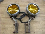 Vintage 4 5/8" Guide Rat Rod 12 Volt Fog Lights. Fixed Price $160.00.