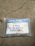 New Old Stock 55-56 Chevy Dome Light Switch Kit. Fixed Price $100.00.