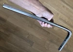 1968 Cutlass 442 "oem" Rh Hood Eyebrow Chrome Molding TRIM-398274 Olds A-body Gm. Fixed Price $29.75.