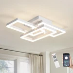 Moderm Ceiling Light Fixture, Square Modern Led White Flush Mount Lig.... Fixed Price $116.00.