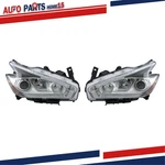 Lh+rh Headlights Assembly For Nissan Murano 2015-2018 Halogen Led Drl Projector. Fixed Price $239.16.