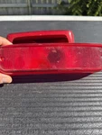 1957 1958 1959 1960 Ford F100 Panel Rear Door Mount Center Tail Lamp Lens TRSL57. Fixed Price $29.95.