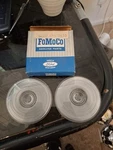 Nos 1957 58 59 60 Ford Truck Parking Lamp Lens Set Oem C1TB-13208-C Fomoco. Fixed Price $45.00.