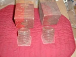 Nos Mopar 1941 Plymouth Park Lenses Standard Deluxe. Fixed Price $80.00.