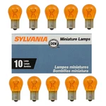 Sylvania 1156A Amber - Pack Of 10 Bulbs. Fixed Price $8.99.