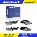 Front Rear Ceramic Brake Pad Set Ford, F-150 1999-2004. Fixed Price $40.57.