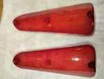 Plymouth Tail Lamp Lens Lh Rh Pair Mopar 1960888 1960889 Nors Glo-brite. Fixed Price $29.75.