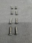 1971 1972 Pontiac Gto Headlight Bucket Trim Bezel Screws Headlamp Lemans Eyebrow. Fixed Price $49.70.