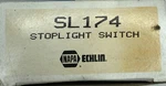 Napa Echlin SL174 Stoplight Switch. Fixed Price $18.99.