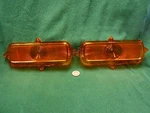 1960 1961 1962 1963 1964 1965 1966 Chevrolet Truck Amber Park Light Lenses New. Fixed Price $12.99.