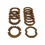Back Up Light Lens Gasket For 1958-1958 Chevrolet Bel Air 10 Piece Epdm Rubber. Fixed Price $69.35.