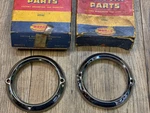 1951 1952 Dodge Coronet Meadowbrook Nos Mopar Chrome Park Light Bezels 1343758. Fixed Price $95.00.