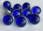 Blue Bicycle Reflectors Jewels Ten Schwinn Harley J.c Higgins Rack. Fixed Price $37.00.
