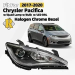 For 2017-2020 Chrysler Pacifica Led Drl Halogen Projector Headlight W/bulb Right. Fixed Price $114.99.