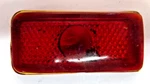 Vintage Automobile Red Glass Taillight Lens Igc 15184. Fixed Price $8.00.