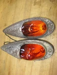 2 Vintage Kd 517 Cab Marker Clearance Lights. Fixed Price $140.00.